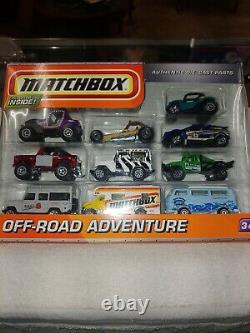 Matchbox 10 Pack Off Road Adventure Avec Land Rover Et Land Cruiser