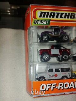 Matchbox 10 Pack Off Road Adventure Avec Land Rover Et Land Cruiser