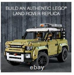 Nouveau Lego 42110 Technic Land Rover Defender Off Road 4x4 Voiture Plus De 2500 Pièces