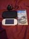 Psp Blanche Avec &eacute;tui Officiel, Chargeur Et Jeu Ford Land Rover Off Road Rare