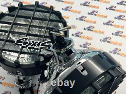 Paire de 8 projecteurs Chrome 100W pour 4x4 tout terrain Land Rover DA4088C