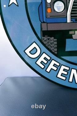 Plaque Métallique Rétro Off-Road Land Rover Defender 110 50 cm (19,7)