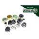 Powerflex Bras De Suspension Avant, Silentbloc Avant, Angle De Carrossage, Rehausse De 50 Mm Pour L/rover Defender 84-93