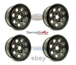 ROVER DISCOVERY 3 ROUES EN ACIER TERRAFIRMA ROUES TOUT TERRAIN 8x18 TF152 X4