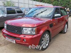 Range Rover Sport porte arrière droite côté extérieur en 889 Rimini Red L320 2008
