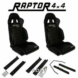 Raptor 4x4 Par Sparco Land Rover Defender Seat Kit Off Road Bucket Seat Comfort