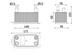 Refroidisseur D'huile De Transmission Automatique Mahle S'adapte à Land Rover Range Rover 19- Lr121390