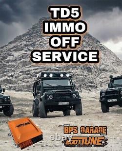 Suppression de l'immobiliseur ECU NNN MSB TD5 Defender / Discovery Immo Off