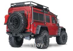 Traxxas 82056-4 TRX-4 Land Rover Defender Ceintures de sécurité rembourrées rouges 110 4WD Rtr Crawler