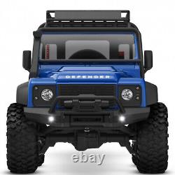Traxxas TRX-4M Land Rover Defender 4x4 Bleu Rtr Incl. Batterie/Chargeur 1/18