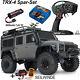 Traxxas Trx-4 Land Rover Defender Argent /5000 2s Lipo + Id-lader 4a + Treuil
