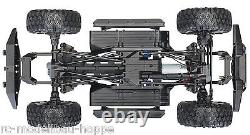 Traxxas TRX-4 Land Rover Defender argent+5000mAh 3S Lipo Chargeur ID-4A + Treuil