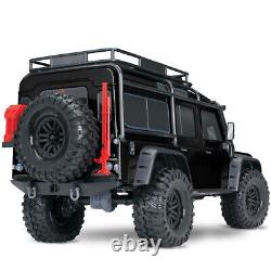 Traxxas TRX-4 Land Rover Defender noir + batterie 3S Lipo + chargeur Id + treuil