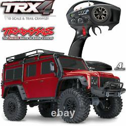 Traxxas Trx-4 Land Rover Defend Crawler Red 1-10 Defender 2,4 Ghz Trx82056-4r