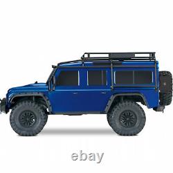 Traxxas Trx-4 Land Rover Defender Blue+11,1v 5000 3s Id-lader Batterie Lipo