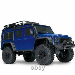 Traxxas Trx-4 Land Rover Defender Blue + 5000 Mah Lipo Battery+id-lader Traxxas