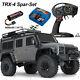 Traxxastrx-4 Land Rover Defender Argent + 5000 Mah Lipo Battery+id-lader Traxxas