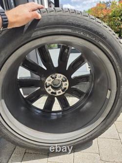 Véritable 22 Style 1073 Diamond Turned Reaper gris foncé contrasté RANGE ROVER