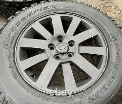Véritable Oem Land Rover Discovery 18 5x120 + Alliage Roues Tires Off Road