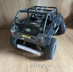 Voiture RC tout terrain Land Rover Axial Tamiya personnalisée jamais utilisée