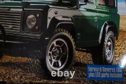 ####tamiya 58657 1/10 Rc 4wd Kit Cc01 Land Rover Defender 9 +led Bundle######